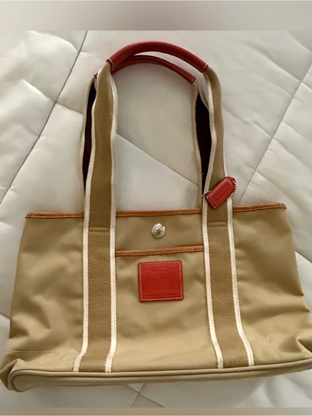 Coach vintage  Hampton weekender Tote with  Trim - Women's Bag